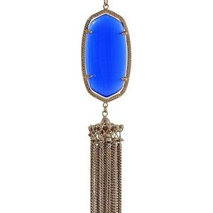 Kendra Scott Cobalt Blue Rayne Pendant Necklace